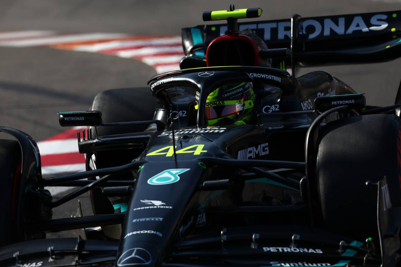 ルイス・ハミルトン メルセデスAMG・ペトロナス・モータースポーツ F1 モナコGP