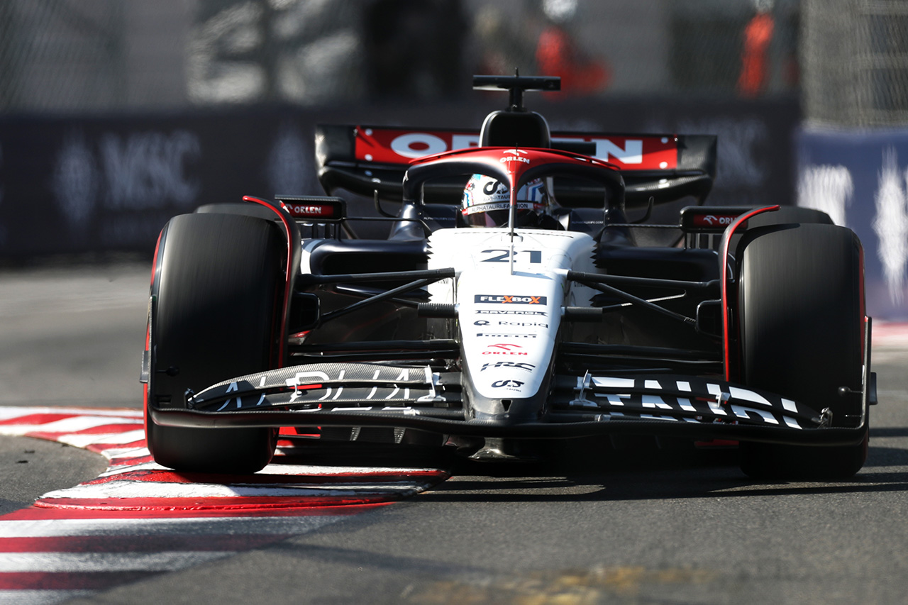 ニック・デ・フリース スクーデリア・アルファタウリ F1 モナコGP