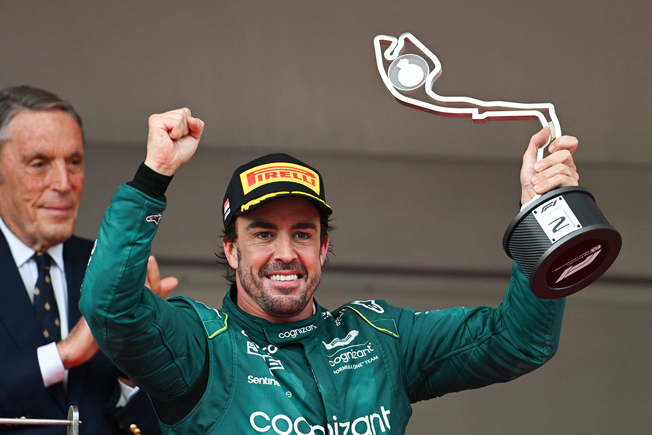 アストンマーティン・コグニザント・フォーミュラワンチーム F1 フェルナンド・アロンソ モナコGP