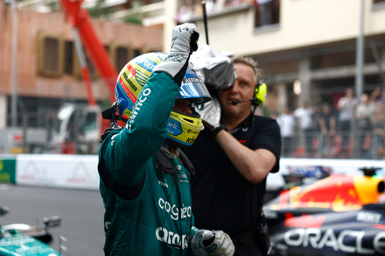 フェルナンド・アロンソ F1 モナコGP アストンマーティン・コグニザント・フォーミュラワンチーム