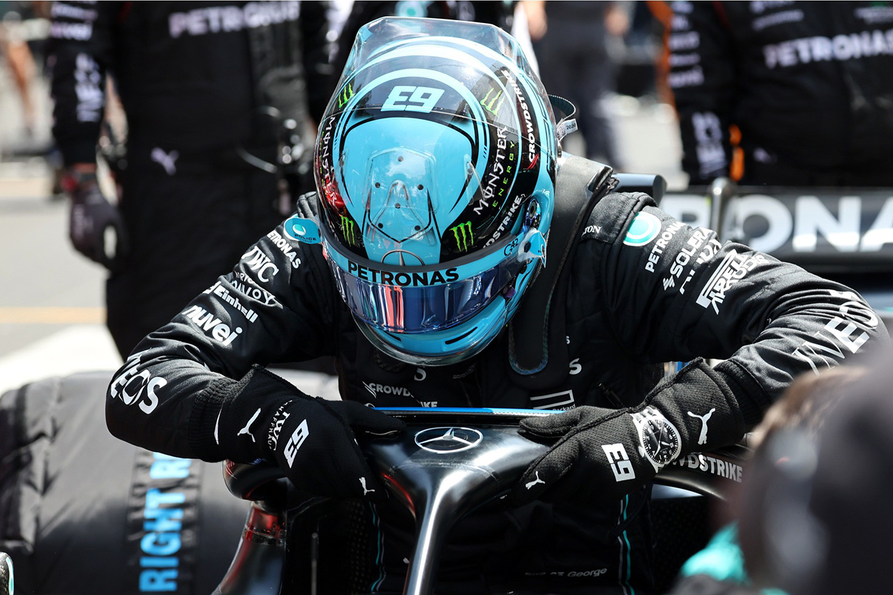 ジョージ・ラッセル メルセデスAMG・ペトロナス・モータースポーツ F1 モナコGP