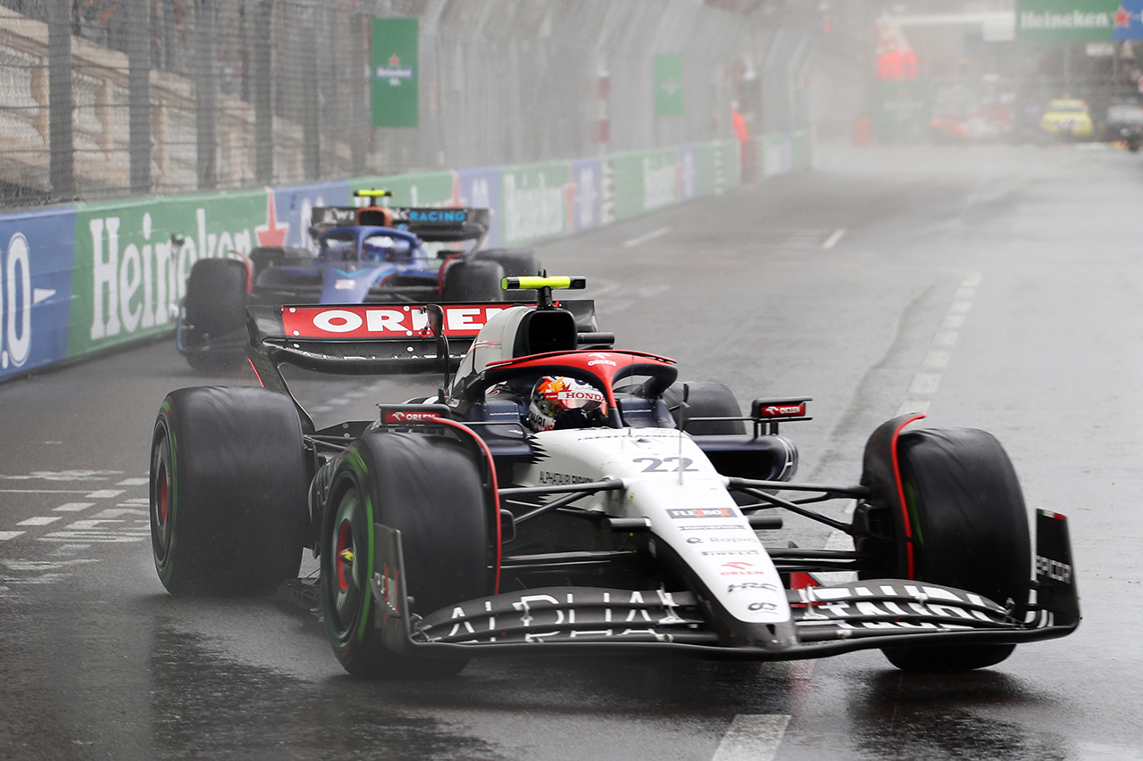角田裕毅 F1 モナコGP スクーデリア・アルファタウリ