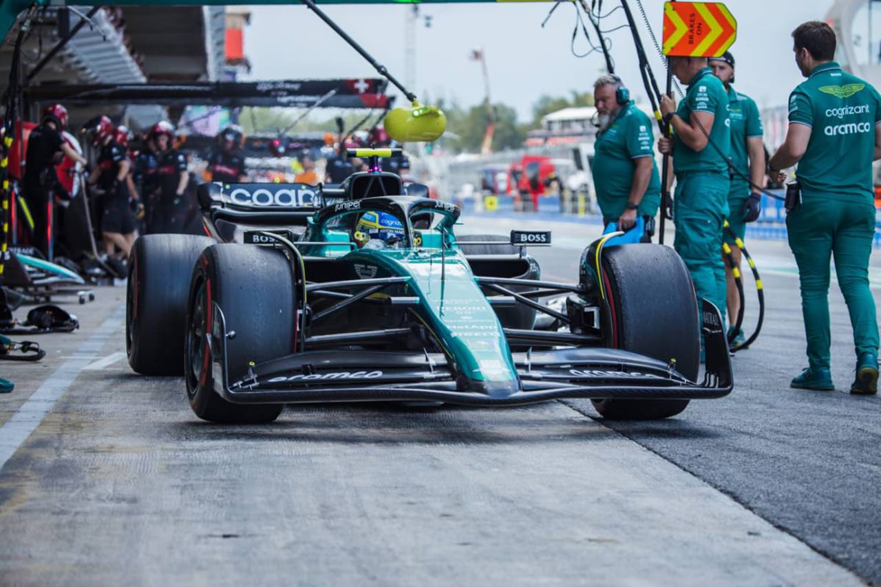 フェルナンド・アロンソ F1 スペインGP アストンマーティン・コグニザント・フォーミュラワンチーム