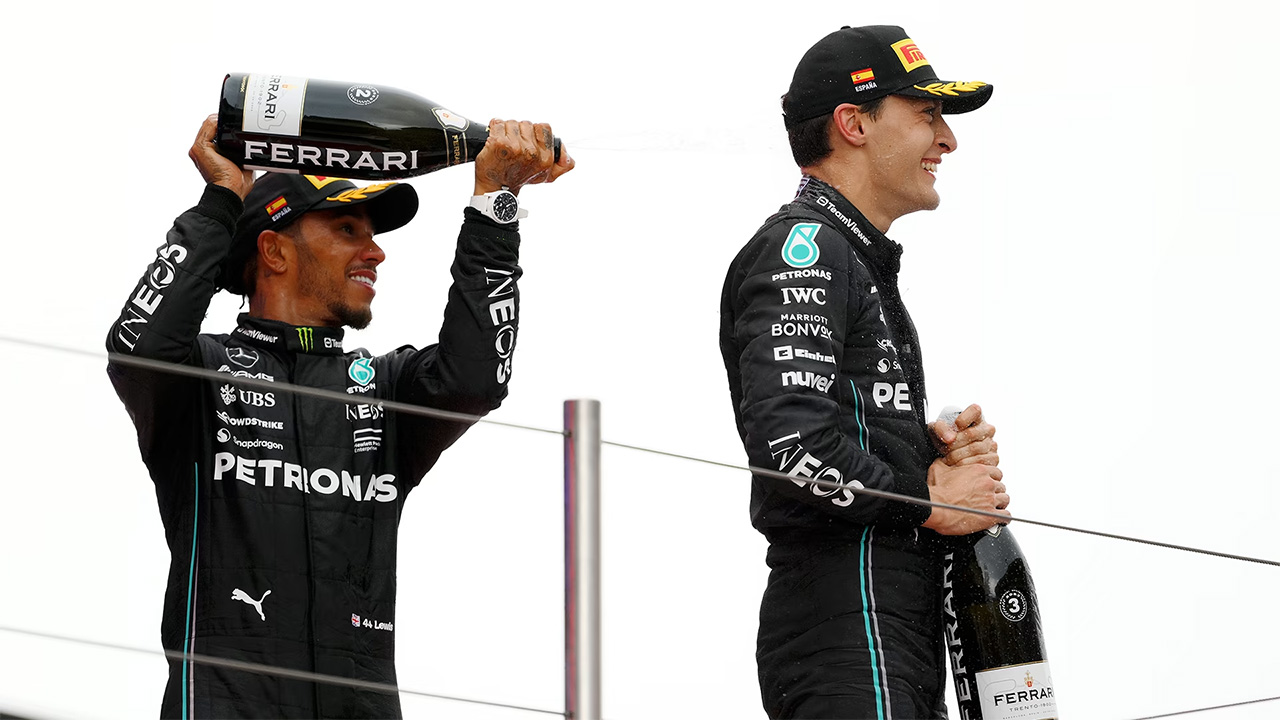 ルイス・ハミルトン メルセデスAMG・ペトロナス・モータースポーツ F1<br />