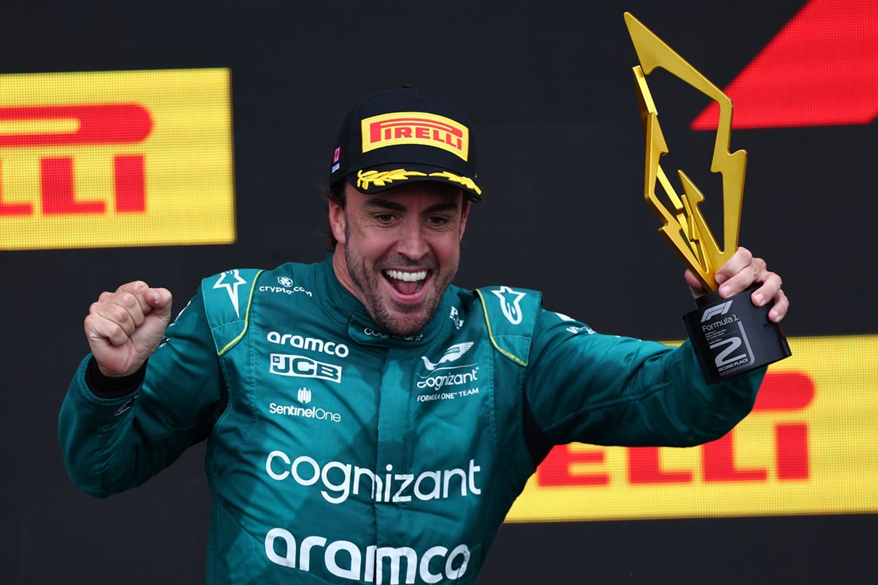フェルナンド・アロンソ アストンマーティン・コグニザント・フォーミュラワンチーム F1