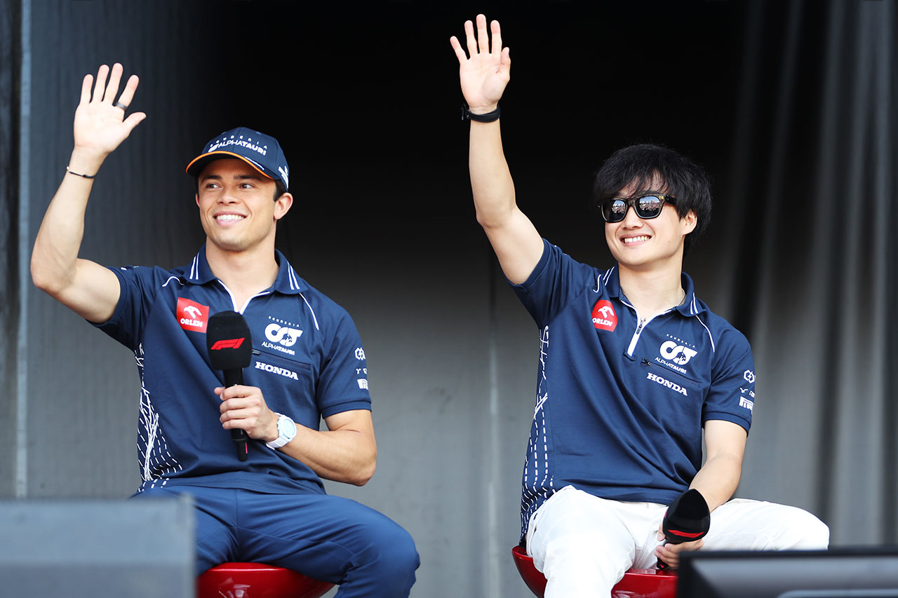 F1:角田裕毅とニック・デ・フリース(スクーデリア・アルファタウリ)