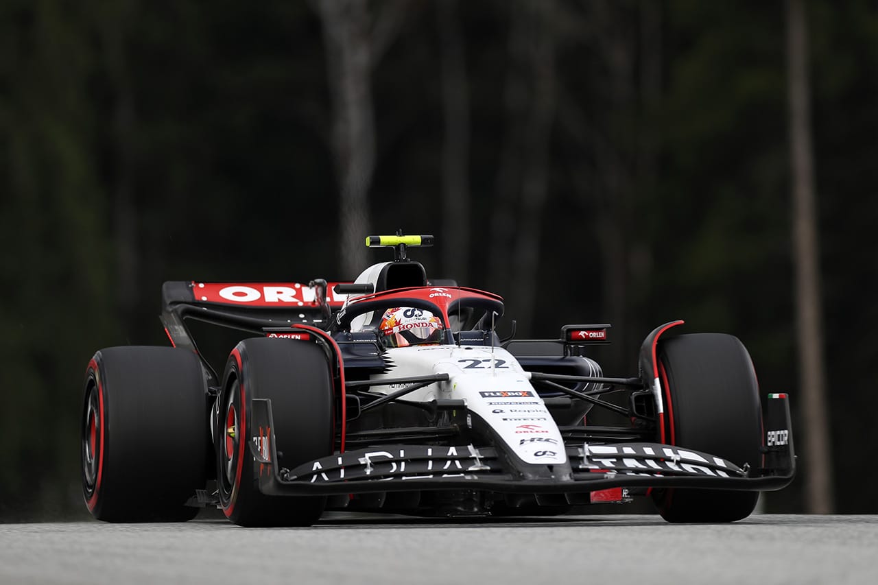 角田裕毅(スクーデリア・アルファタウリ) F1 オーストリアグランプリ