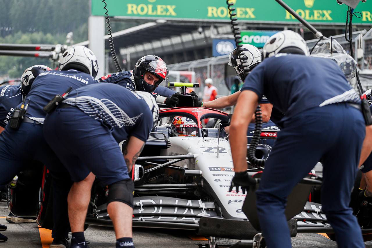角田裕毅 F1 オーストリアGP アルファタウリ