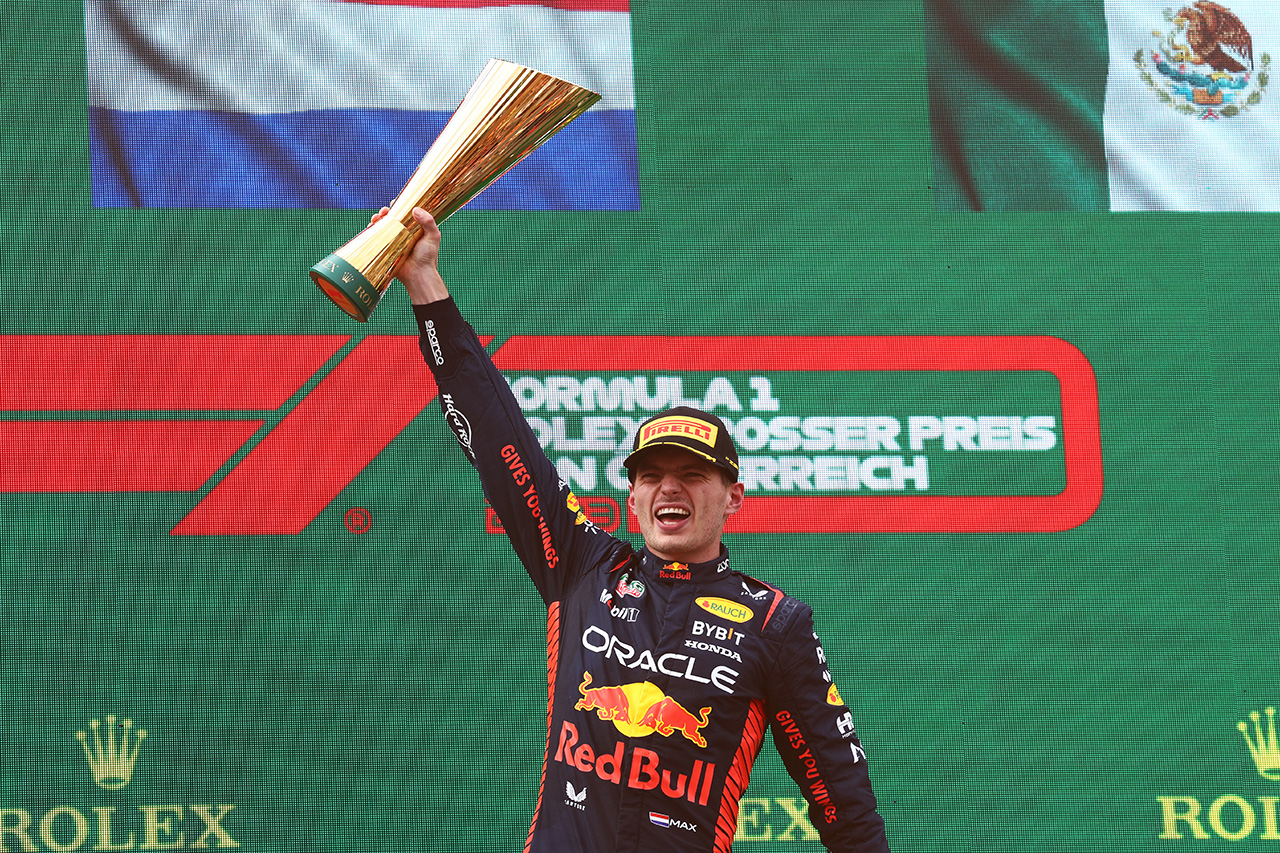 F1オーストリアGP 決勝 マックス・フェルスタッペン（レッドブル・レーシング）