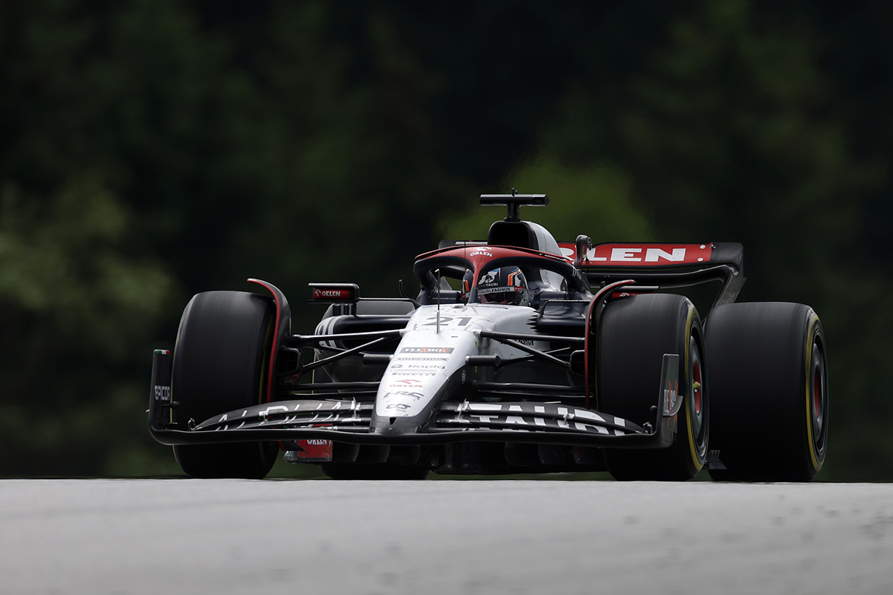 ニック・デ・フリース スクーデリア・アルファタウリ F1 オーストリアGP