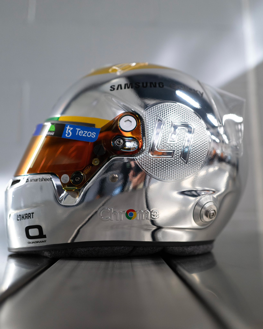 ランド・ノリス マクラーレン F1 イギリスGP ヘルメット