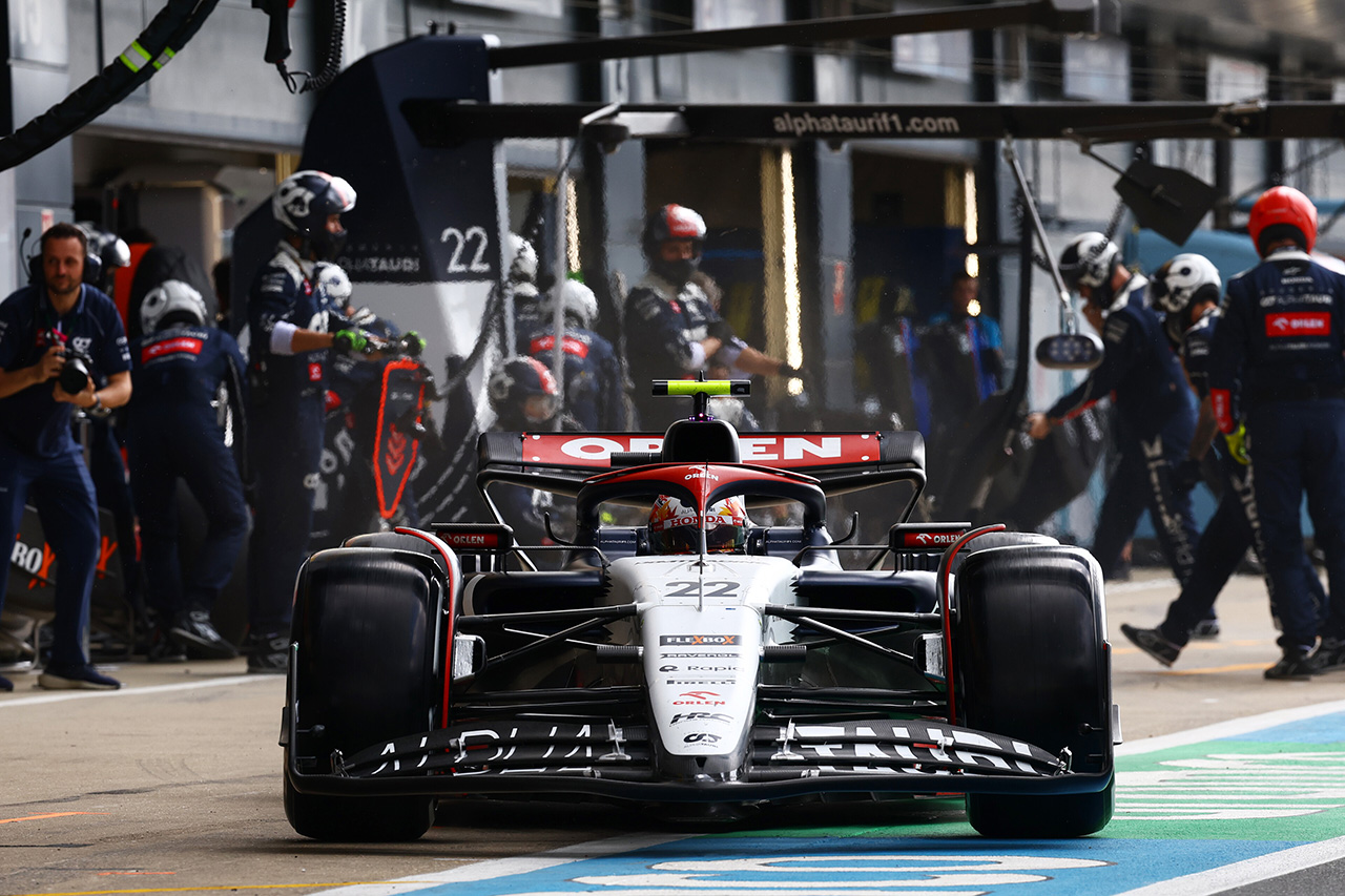 角田裕毅 F1 イギリスGP スクーデリア・アルファタウリ