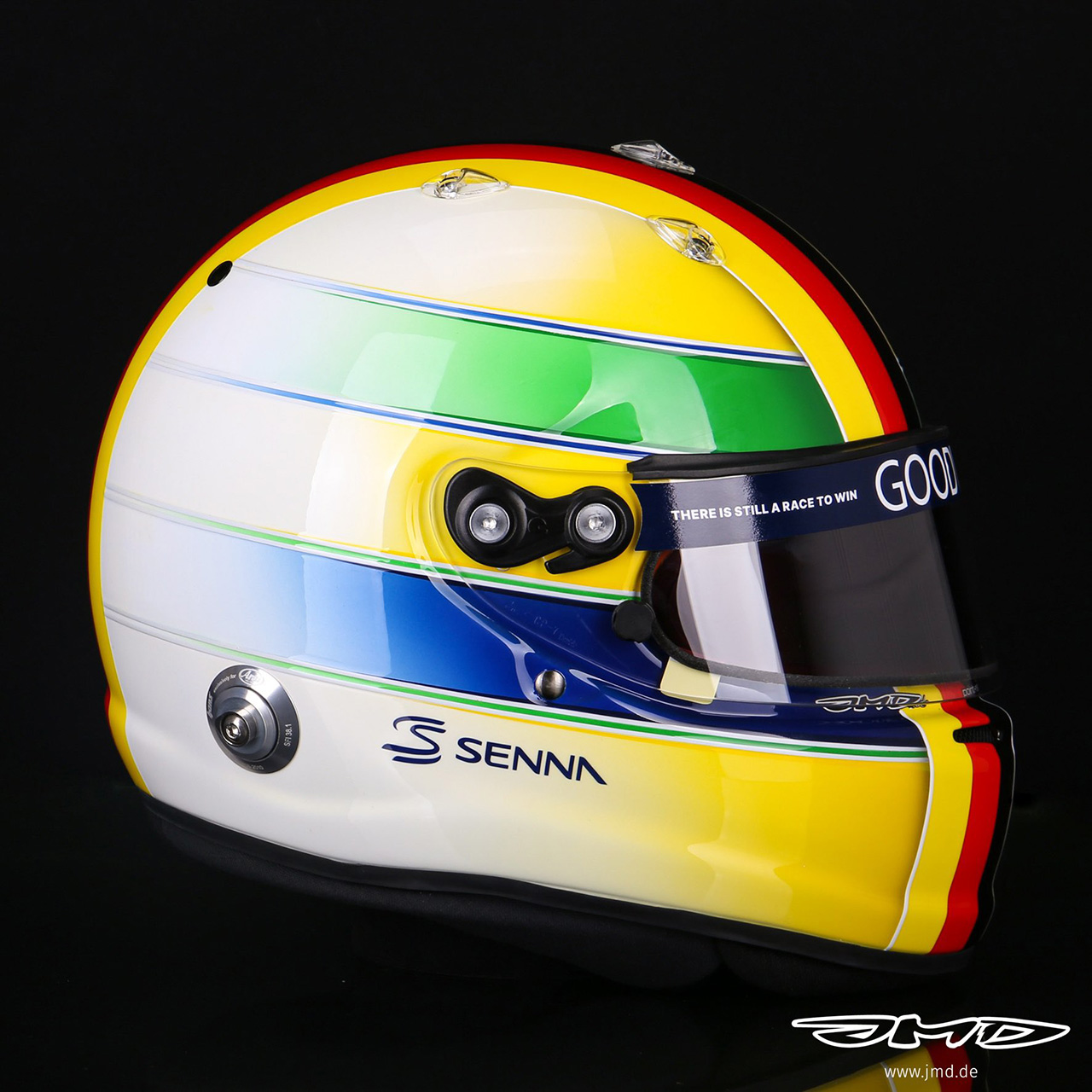 セバスチャン・ベッテル F1 アイルトン・セナ ヘルメット(2023年 グッドウッド・フェスティバル・オブ・スピード)
