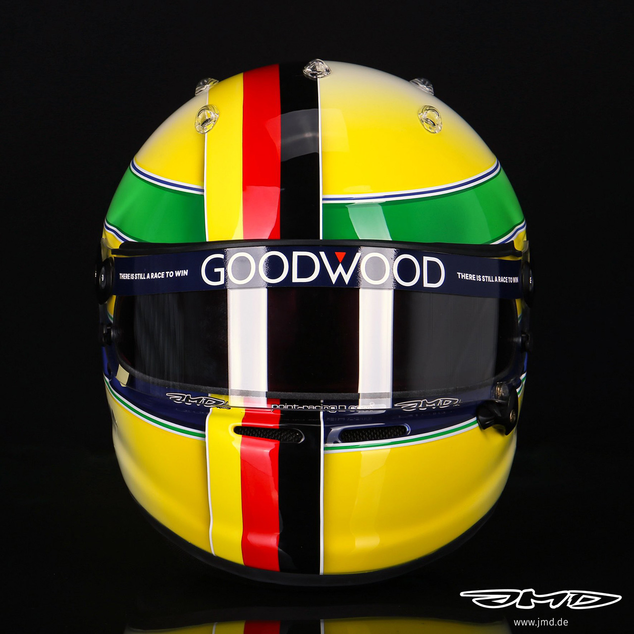 セバスチャン・ベッテル F1 アイルトン・セナ ヘルメット(2023年 グッドウッド・フェスティバル・オブ・スピード)
