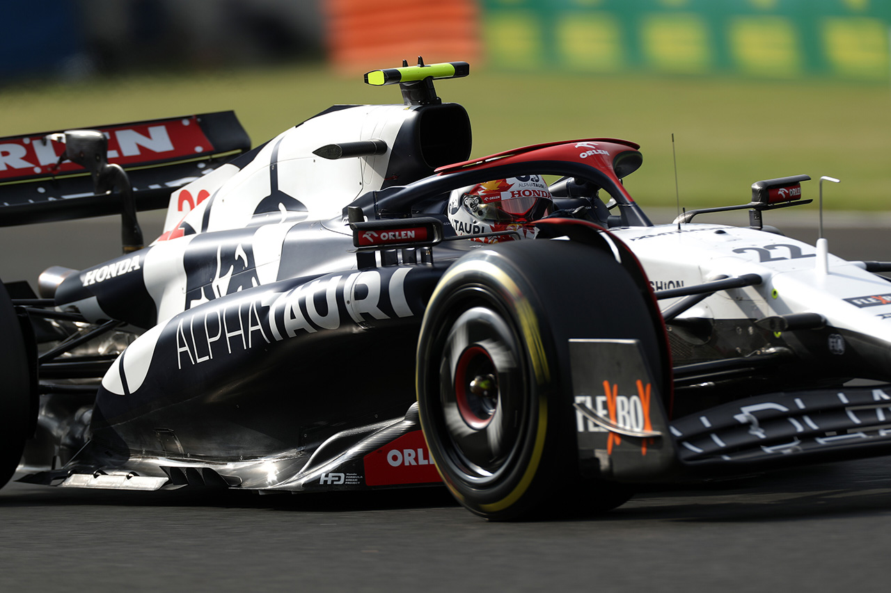 角田裕毅 F1 スクーデリア・アルファタウリ ハンガリーGP