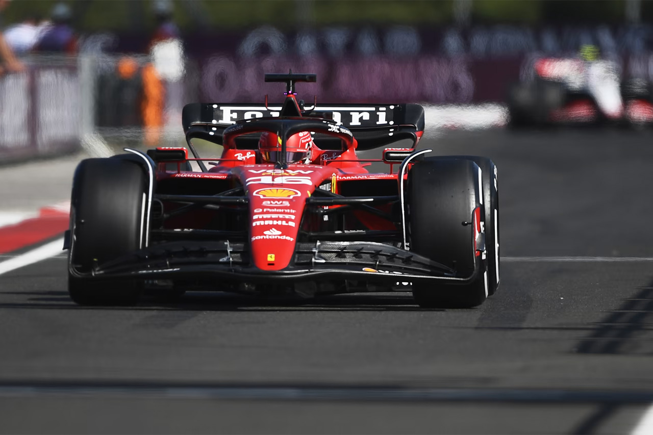 シャルル・ルクレール スクーデリア・フェラーリ F1 ハンガリーGP