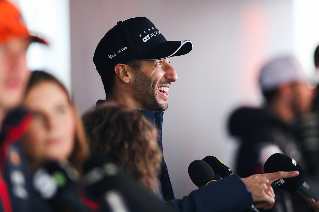 ダニエル・リカルド F1 スクーデリア・アルファタウリ