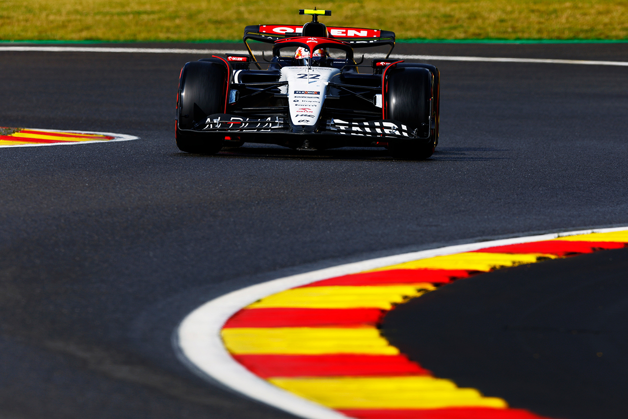 角田裕毅 F1 ベルギーグランプリ 予選 スクーデリア・アルファタウリ