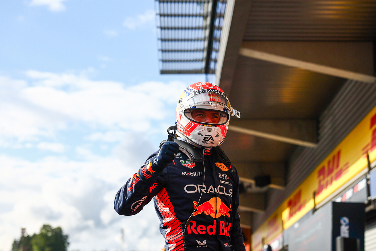F1 ベルギーグランプリ スプリント 優勝 マックス・フェルスタッペン(レッドブル・レーシング)