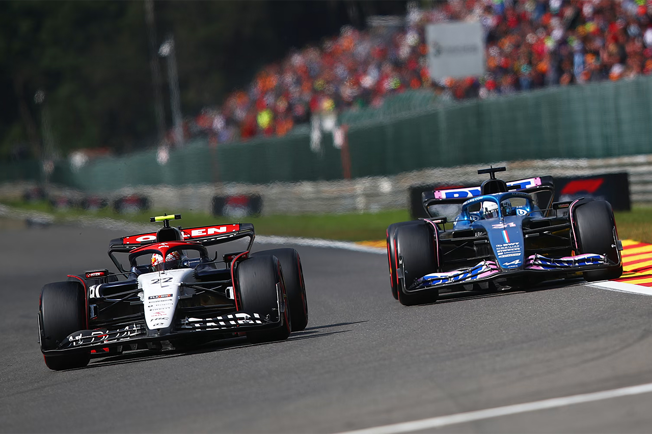 エステバン・オコン アルピーヌF1チーム F1 ベルギーGP
