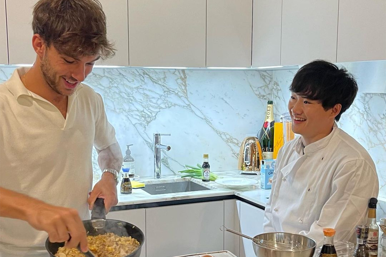 角田裕毅とピエール・ガスリー