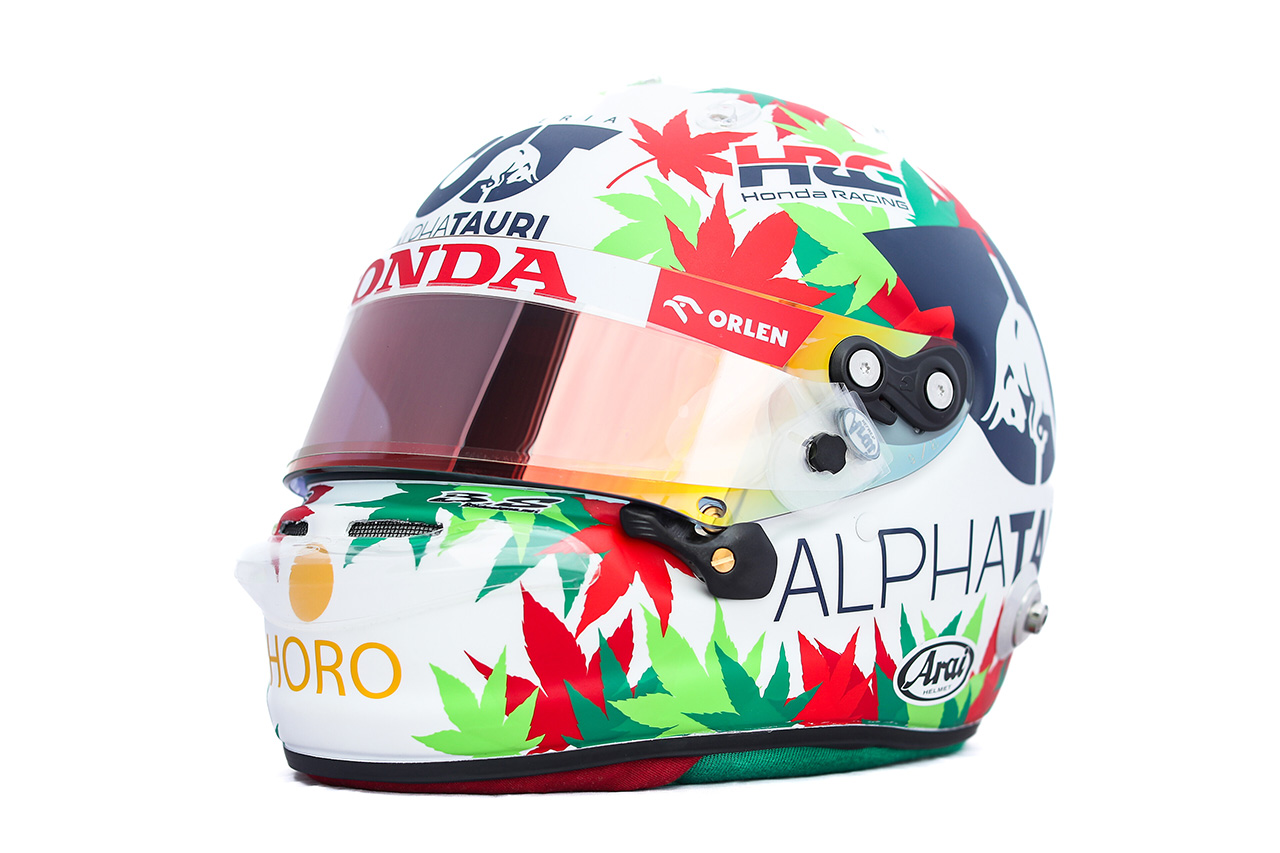 角田裕毅 2023年 F1イタリアGP ヘルメット(スクーデリア・アルファタウリ)