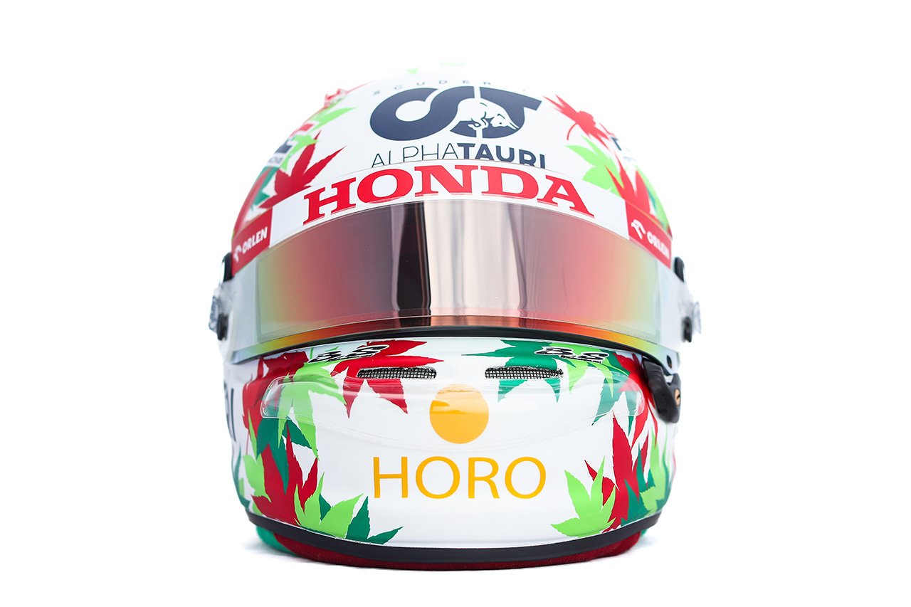 角田裕毅 2023年 F1イタリアGP ヘルメット(スクーデリア・アルファタウリ)