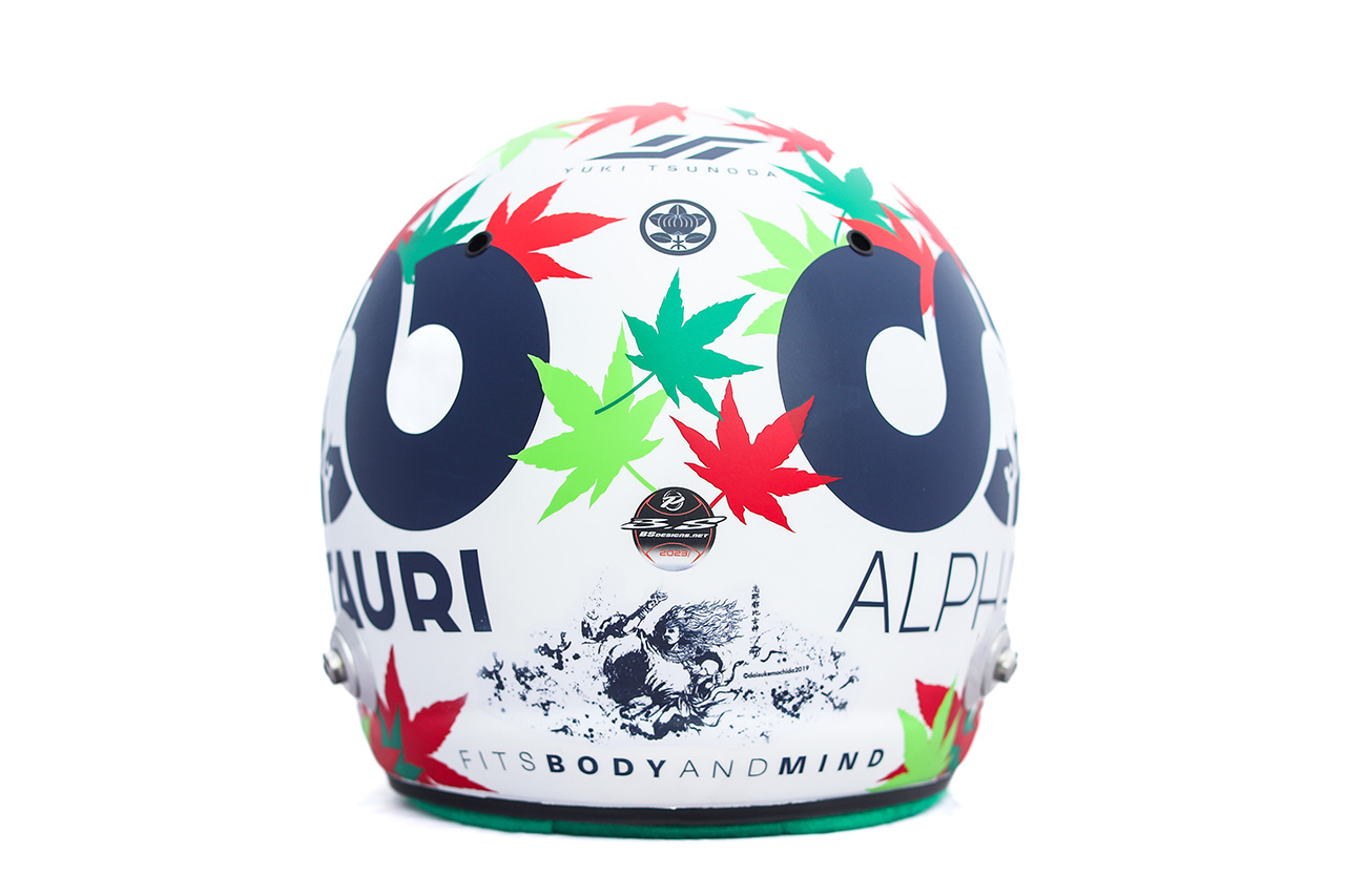 角田裕毅 2023年 F1イタリアGP ヘルメット(スクーデリア・アルファタウリ)