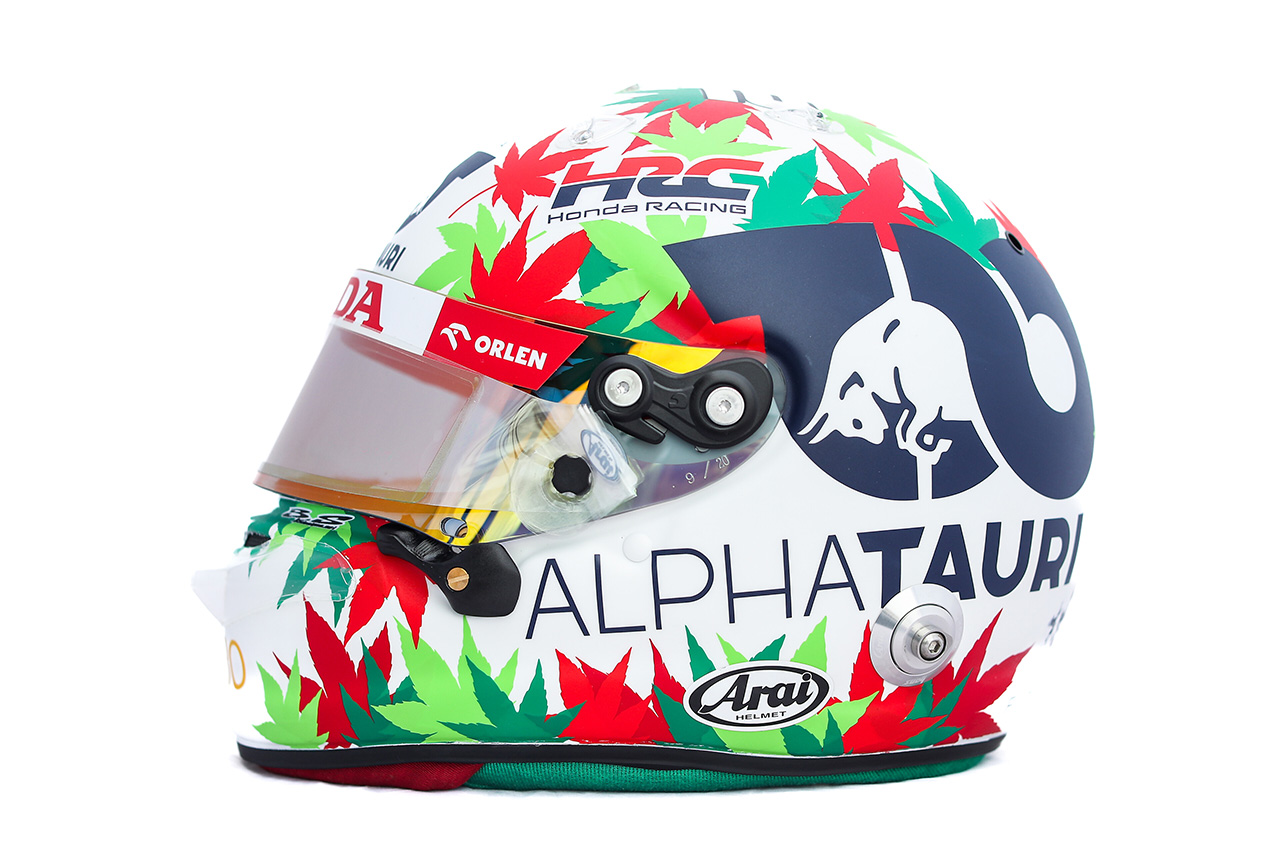 角田裕毅 2023年 F1イタリアGP ヘルメット(スクーデリア・アルファタウリ)