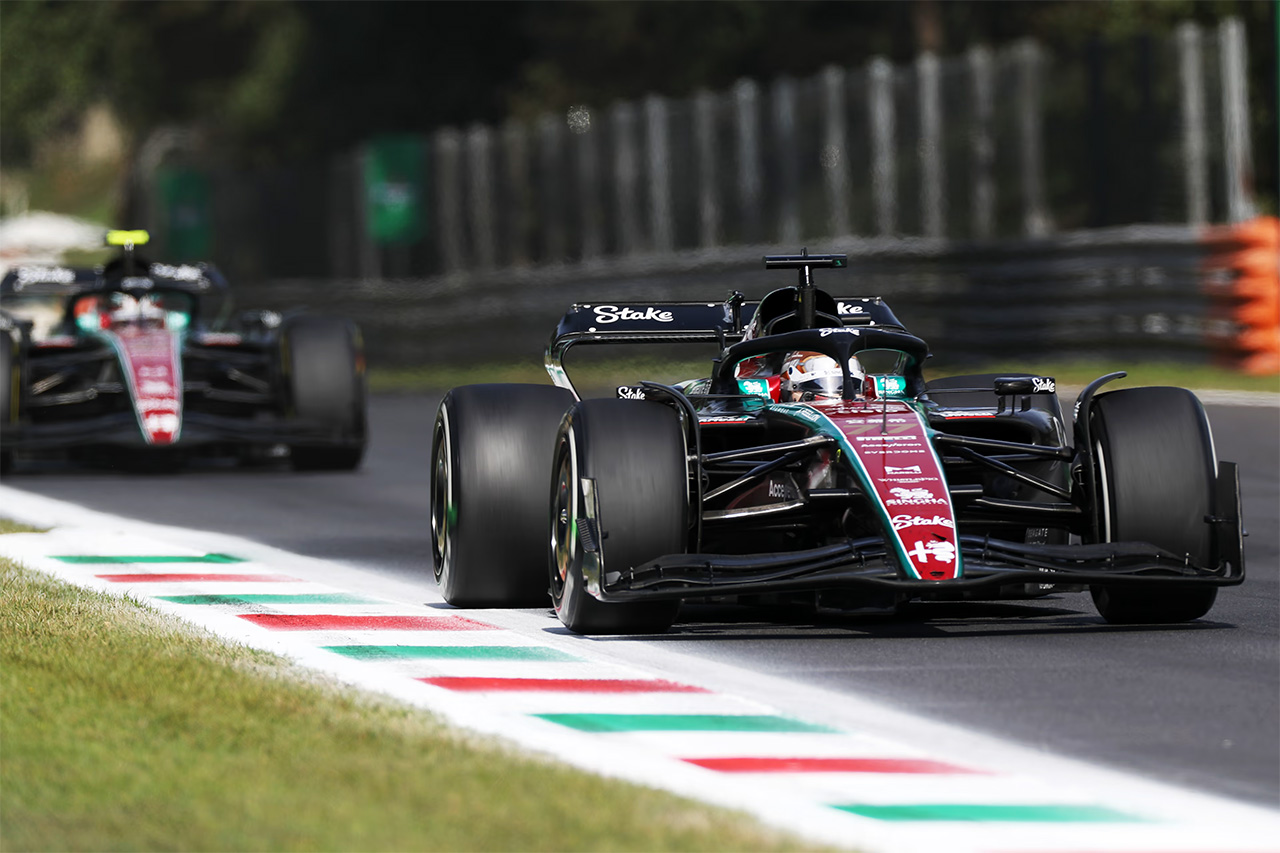バルテリ・ボッタス アルファロメオ・レーシング F1 イタリアGP