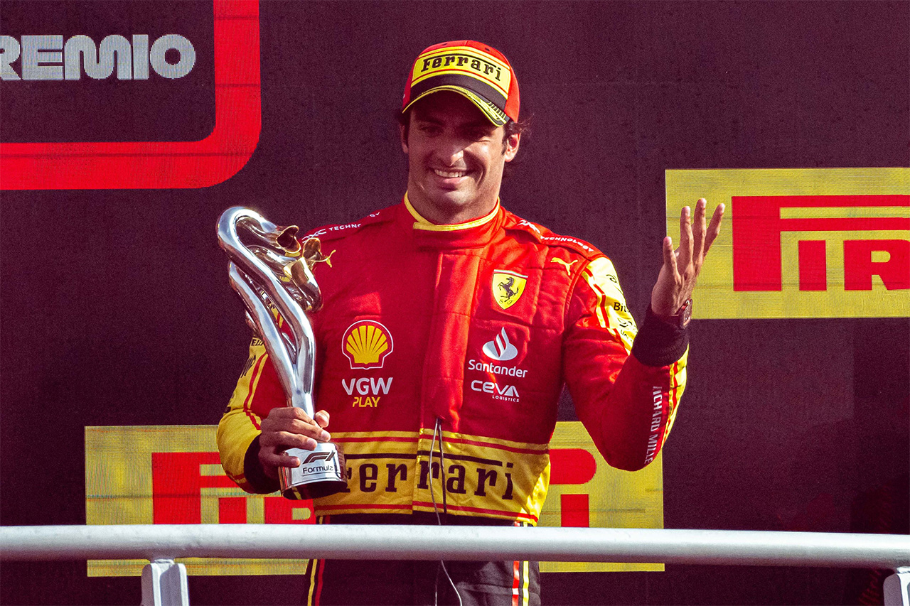 カルロス・サインツJr. F1 イタリアGP スクーデリア・フェラーリ