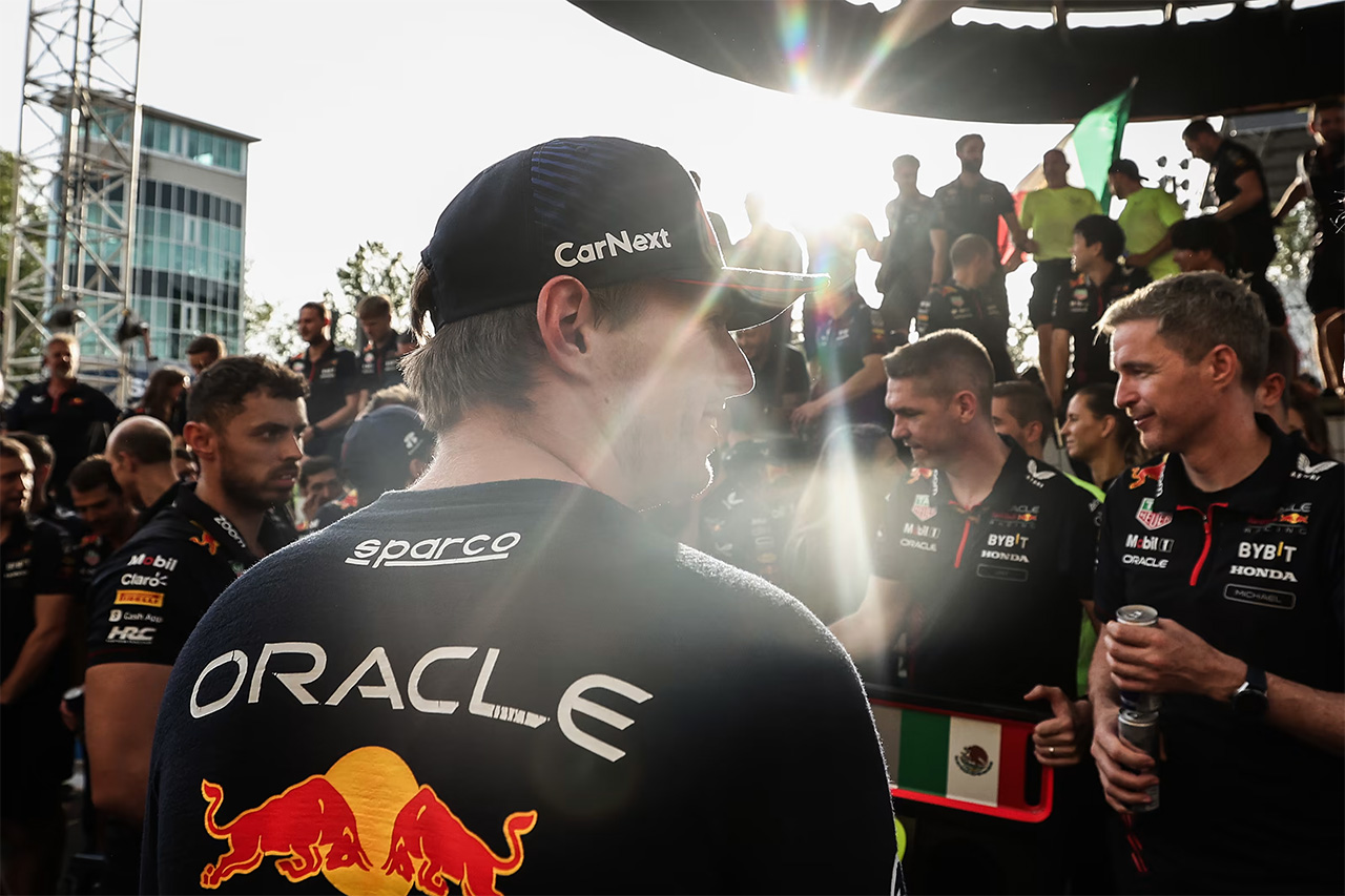 F1イタリアGP：マックス・フェルスタッペン（レッドブル）