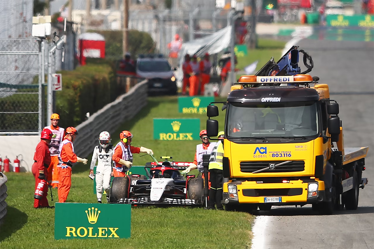 F1イタリアGP：角田裕毅（アルファタウリ）