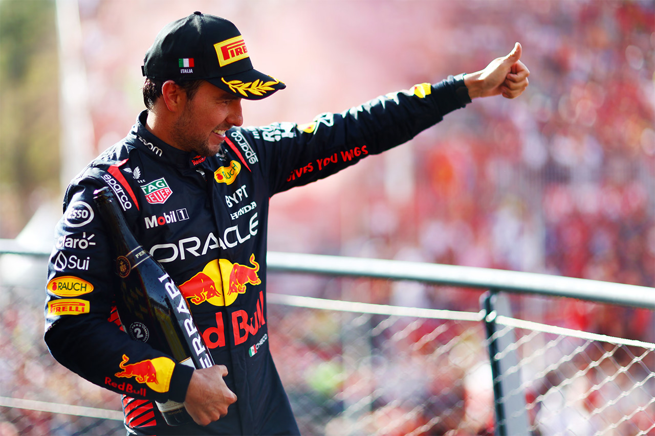 F1イタリアGP：セルジオ・ペレス（レッドブル）