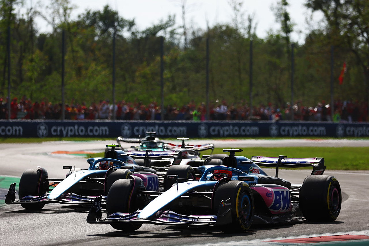F1イタリアGP：アルピーヌF1チーム
