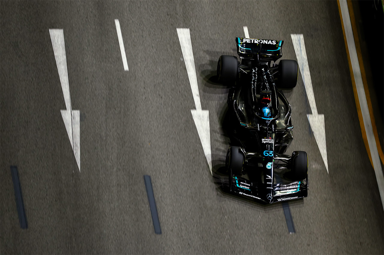 ジョージ・ラッセル メルセデスAMG・ペトロナス・モータースポーツ F1 シンガポールグランプリ