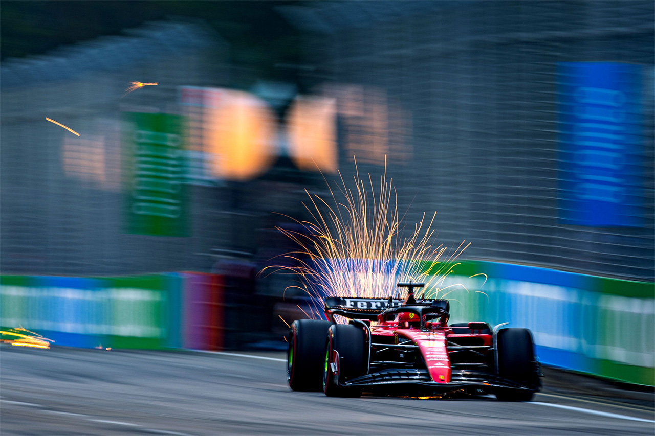 シャルル・ルクレール スクーデリア・フェラーリ F1 シンガポールグランプリ