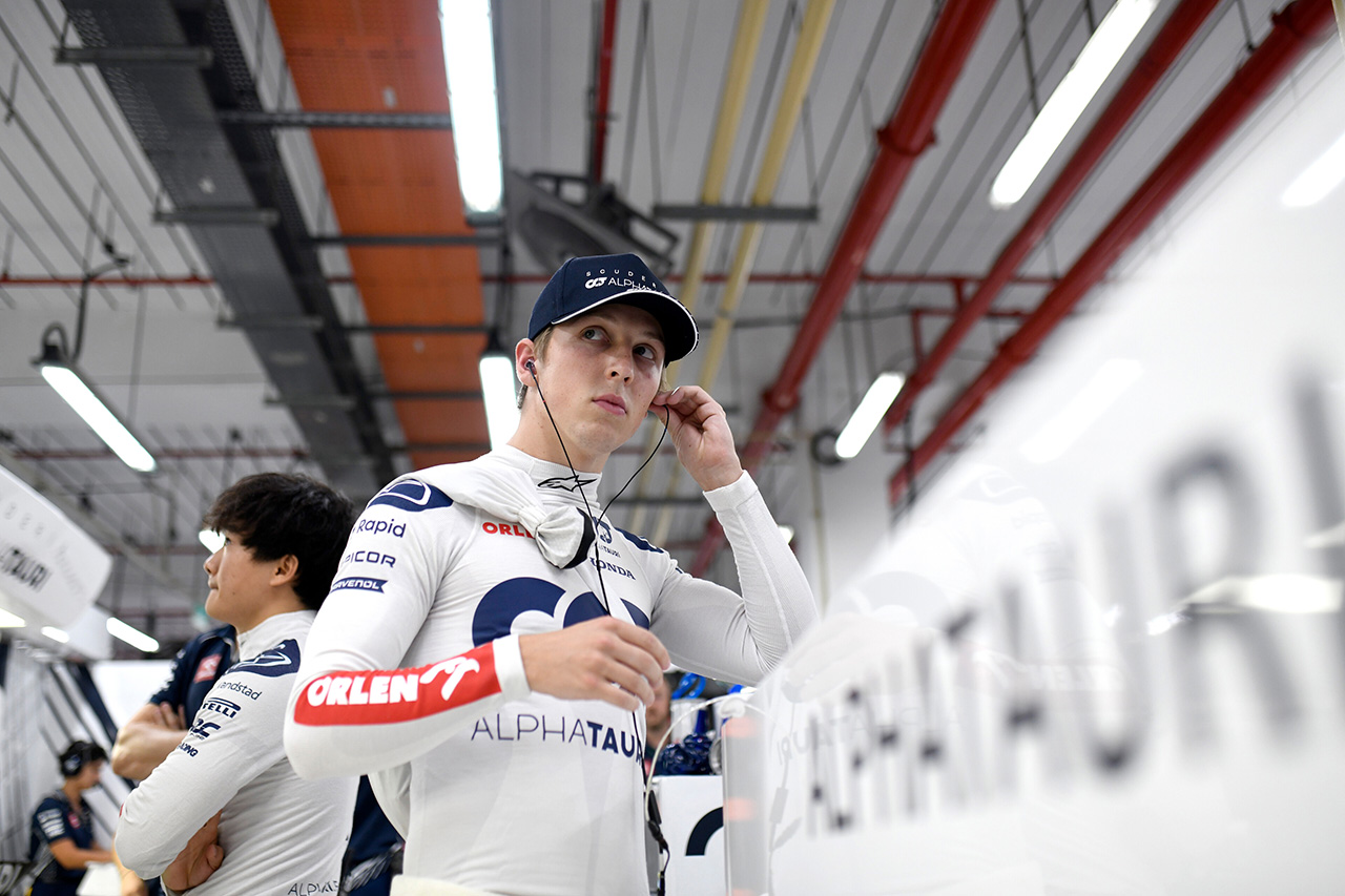リアム・ローソン F1 シンガポールグランプリ スクーデリア・アルファタウリ