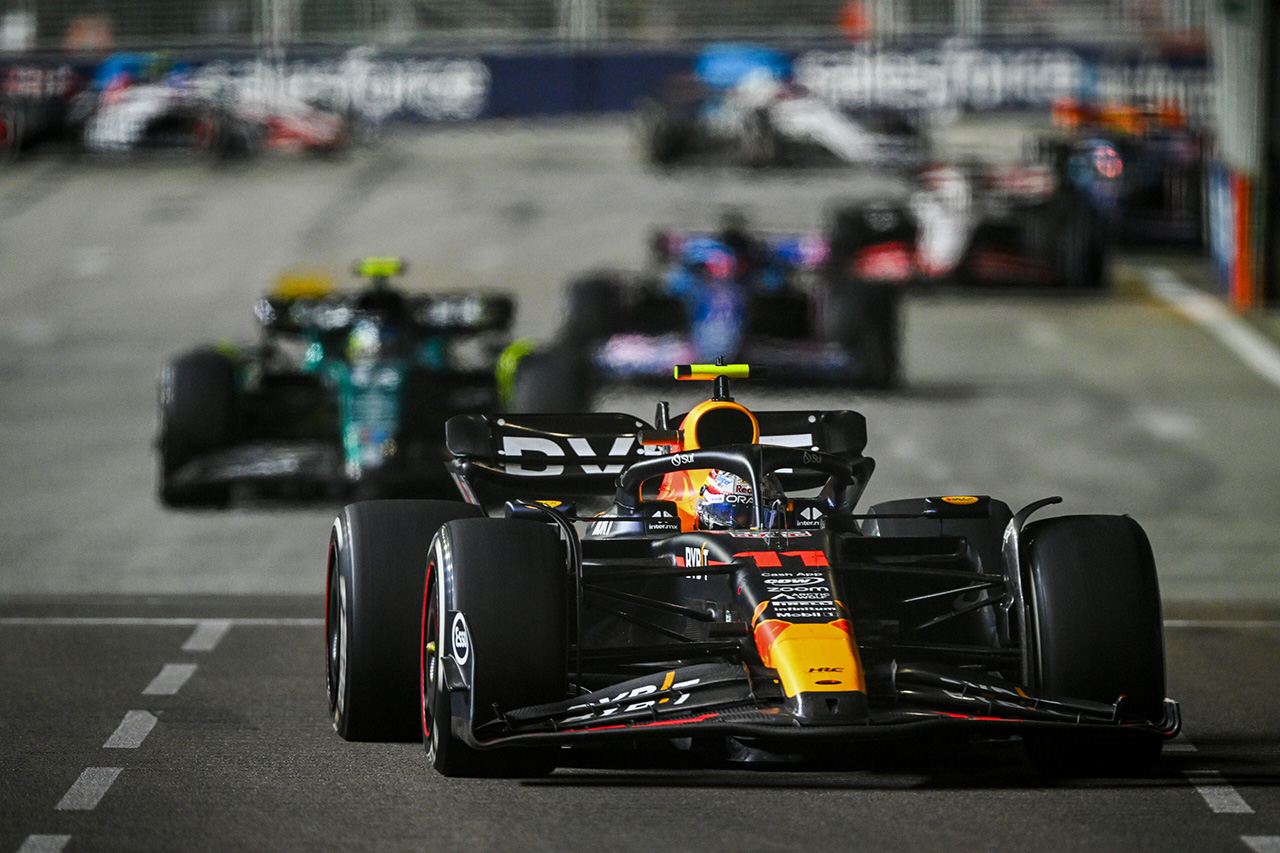 セルジオ・ペレス F1シンガポールGP レッドブル・レーシング
