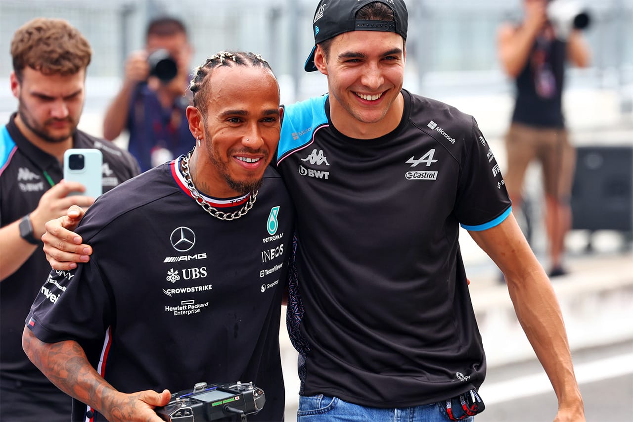 F1 ルイス・ハミルトン エステバン・オコン