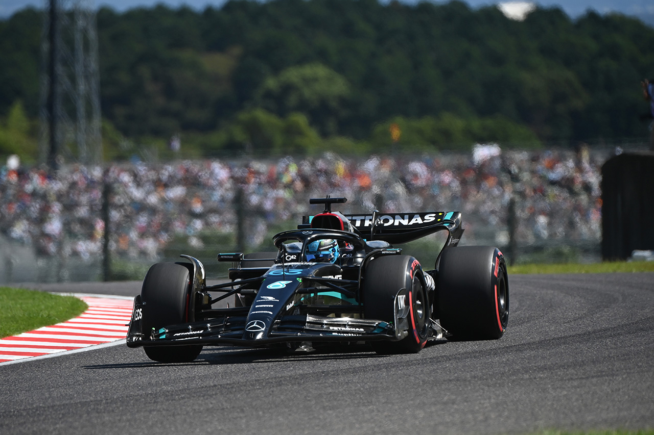 ジョージ・ラッセル F1日本GP メルセデスAMG・ペトロナス・モータースポーツ