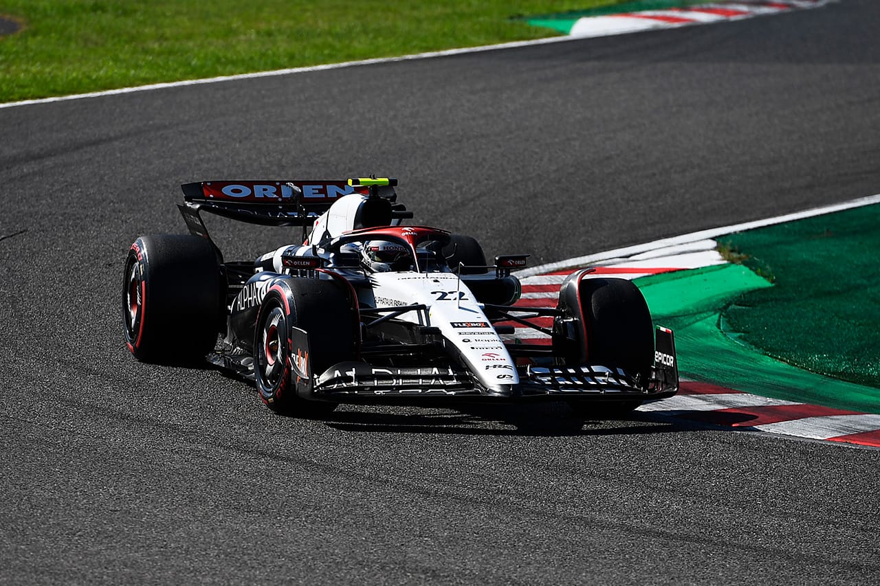 角田裕毅 F1日本GP スクーデリア・アルファタウリ