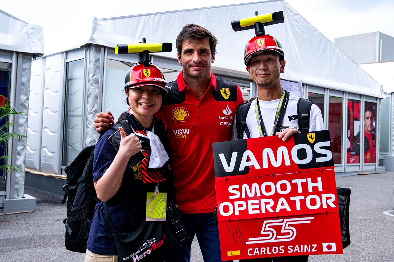 カルロス・サインツ F1日本GP スクーデリア・フェラーリ
