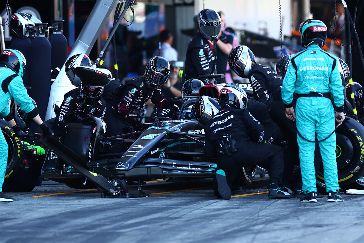 ジョージ・ラッセル F1日本GP メルセデスAMG・ペトロナス・モータースポーツ