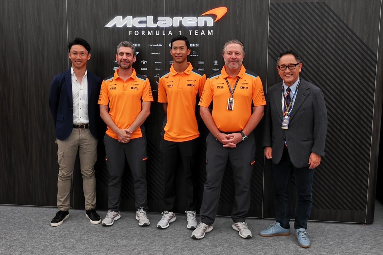 平川亮 マクラーレン F1