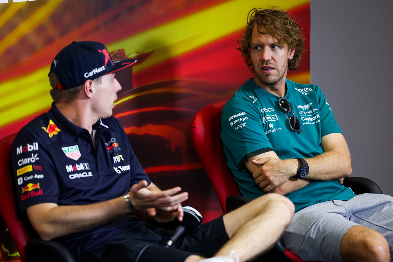 F1 セバスチャン・ベッテル マックス・フェルスタッペン