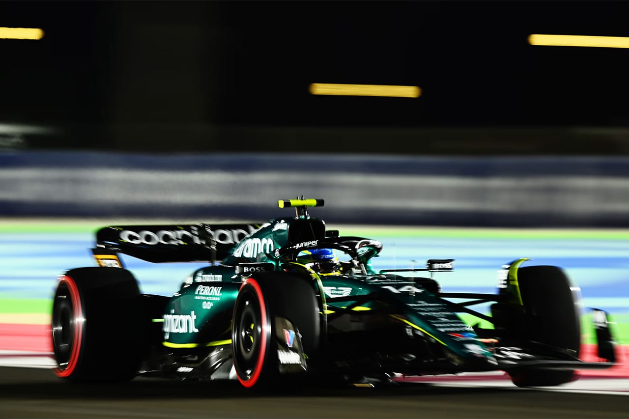 フェルナンド・アロンソ アストンマーティン・コグニザント・フォーミュラワンチーム F1 カタールグランプリ