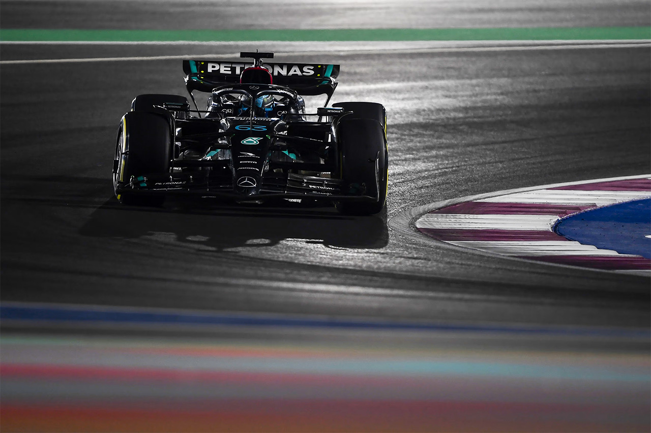 ジョージ・ラッセル F1 カタールGP メルセデスAMG・ペトロナス・モータースポーツ