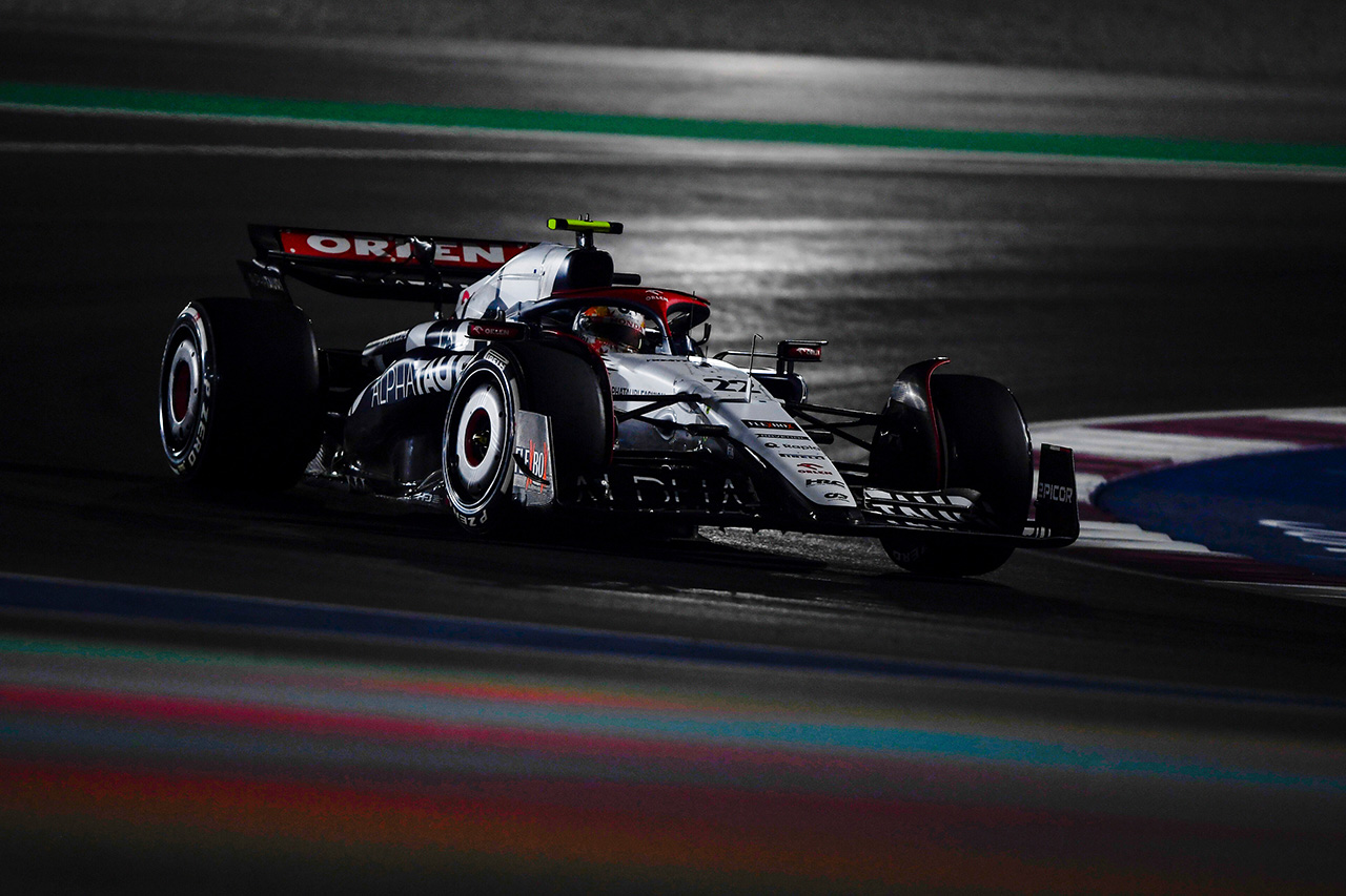角田裕毅 F1 カタールグランプリ スクーデリア・アルファタウリ