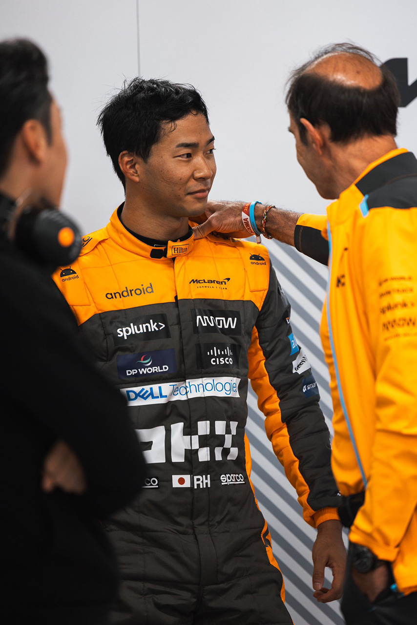 平川亮 マクラーレン F1
